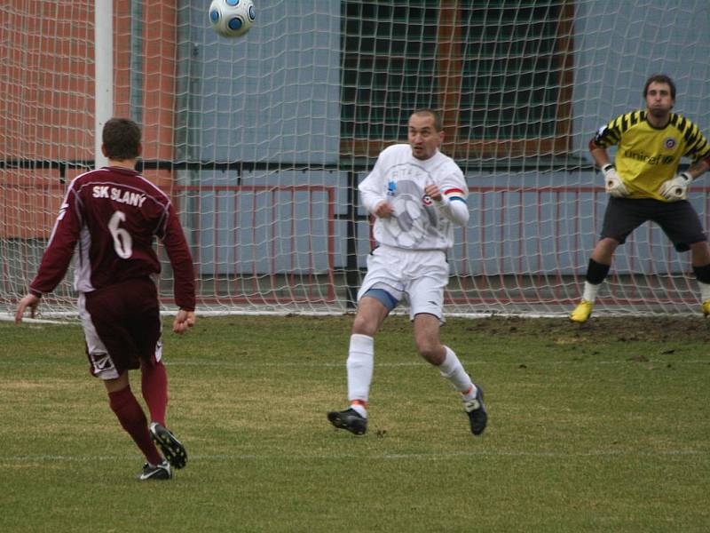 I. A třída: Sp. Příbram - Slaný (3:2).