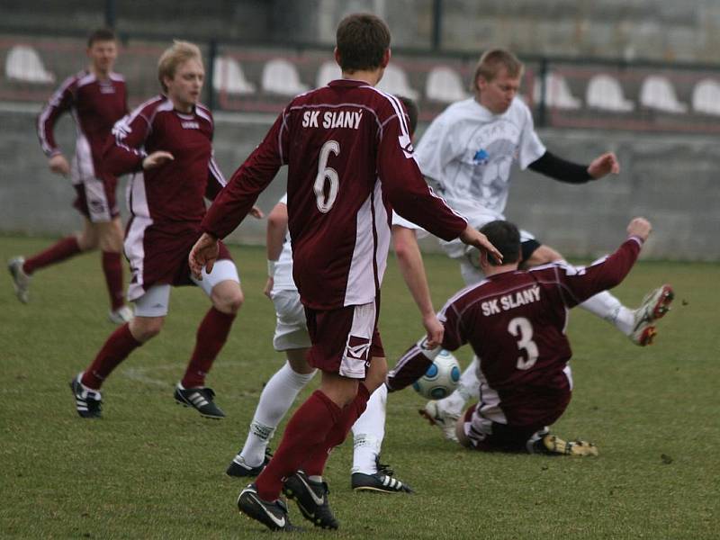 I. A třída: Sp. Příbram - Slaný (3:2).