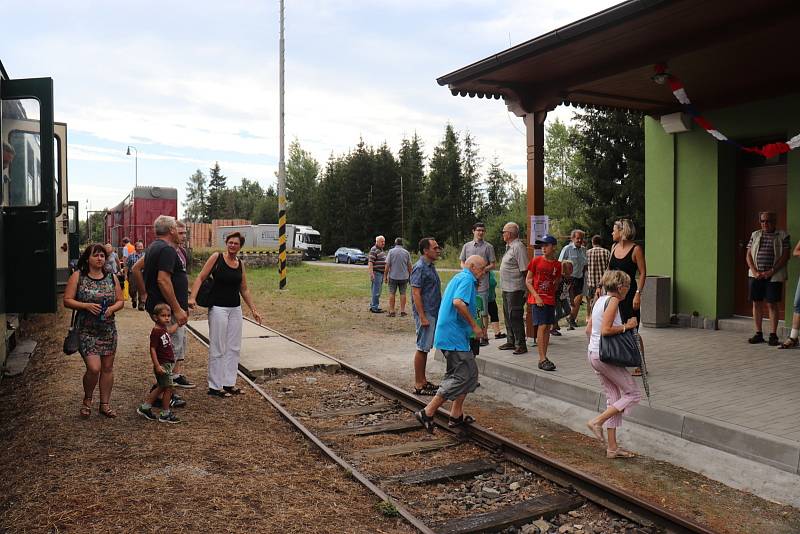 V Rožmitále si připomněli 121 let existence místní železnice a 10. výročí Podbrdského muzea.