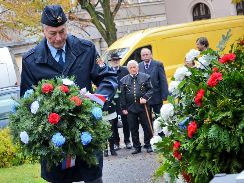 Příbramáci si připomněli 98. výročí vzniku samostatného československého státu.