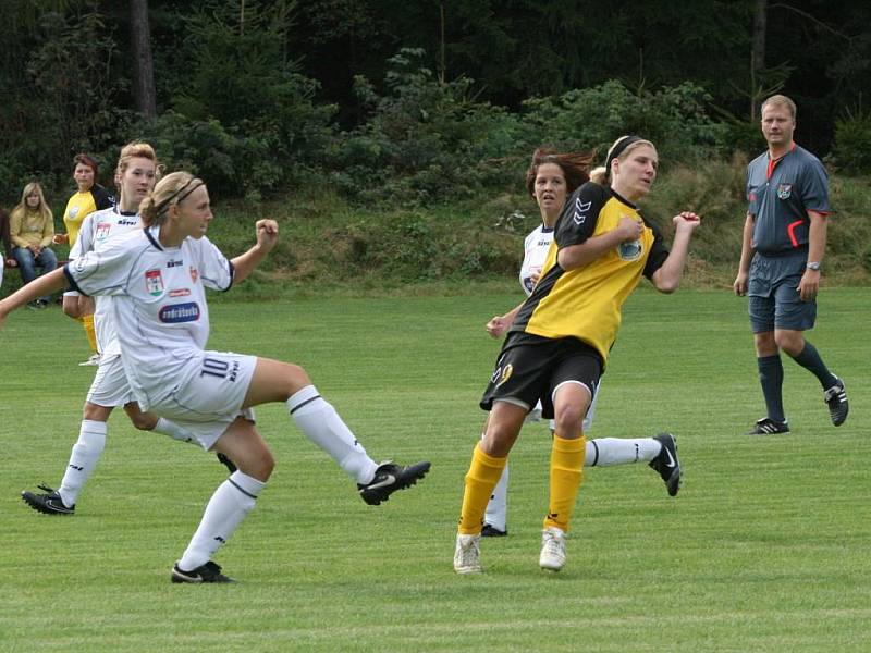 3. liga žen: Příbram - Pavlíkov (6:2).