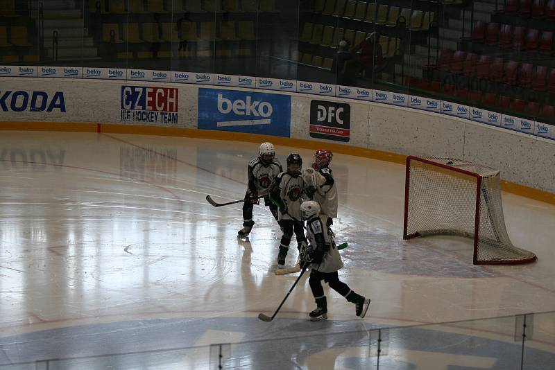 Mladší žáci HC Příbram remizovali s Pískem 4:4 Foto: Deník/Karel Smetana