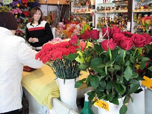 Většina Příbramských obchodů nabízí speciální valentýnskou kolekci výrobků