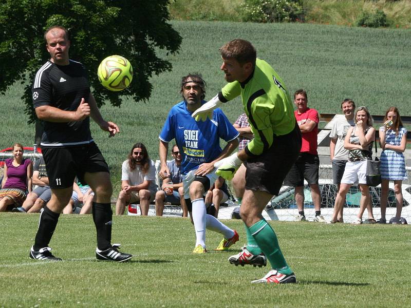 Z exhibičního utkání SG Dublovice - Sigi team.