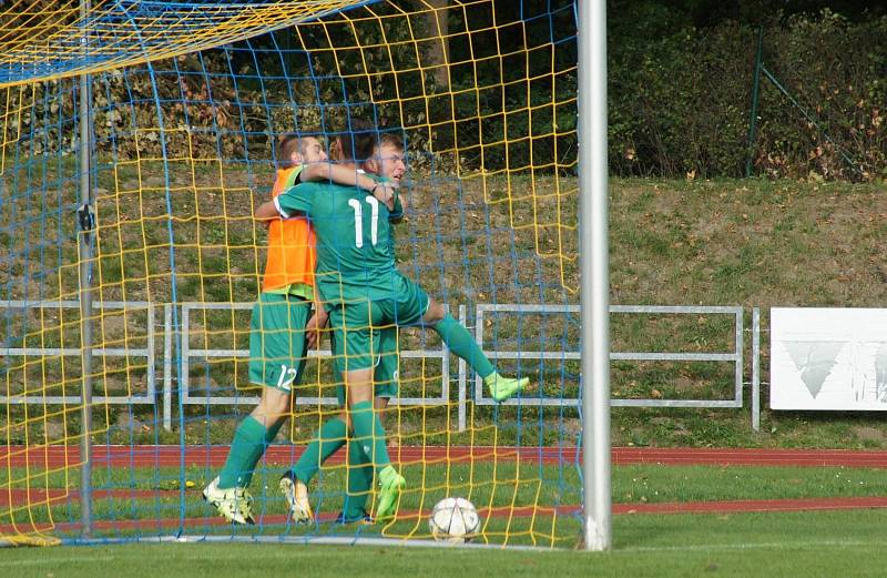 Zápas 7. kola Divize A 2018/2019 Mariánské Lázně - Tatran Sedlčany 2:1 (1:0).