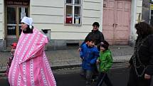 Sobotní masopustní průvod zahájil v Březnici čtyřicetidenní půst.