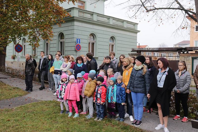 Oslavy 101 let vzniku Československa v Příbrami.