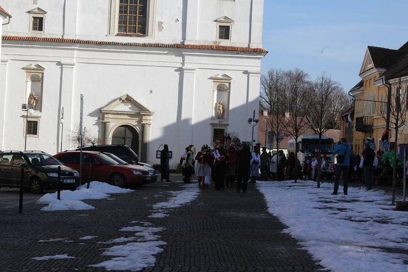 V sobotu odpoledne patřilo centrum Březnice masopustnímu reji masek.