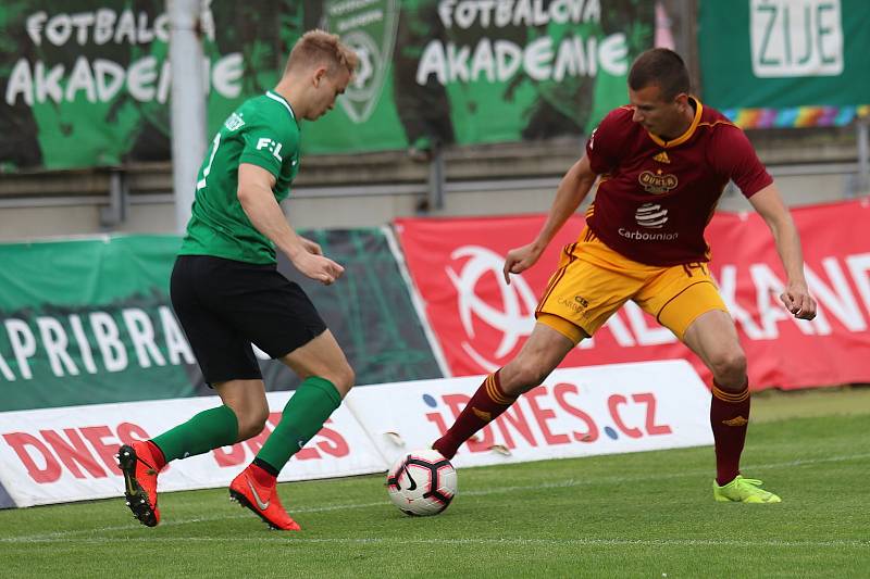 1. FK Příbram - Dukla Praha 3:2.