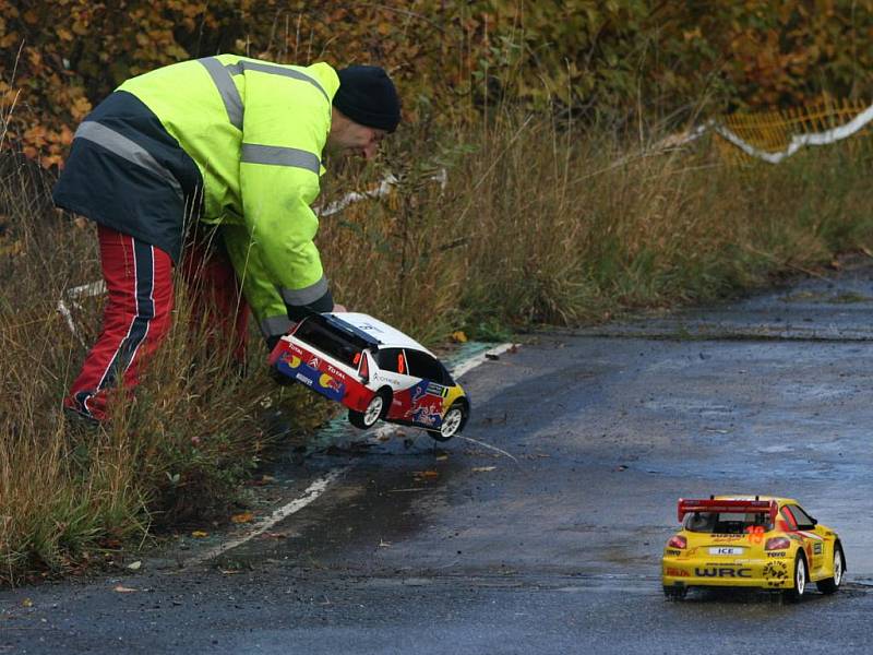 Poslední závod MČR rally scale - automobilů se spalovacími motory na dálkové ovládání