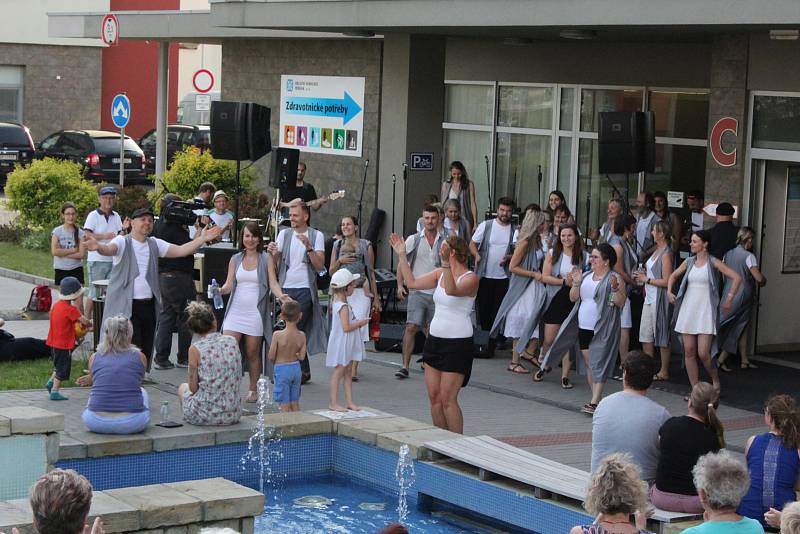 V příbramské nemocnici opět koncertoval pěvecký sbor Maranatha Gospel Choir.