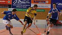 Finále Floorball Games 2014: Žraloci Příbram - Okříšky-Kněžice.