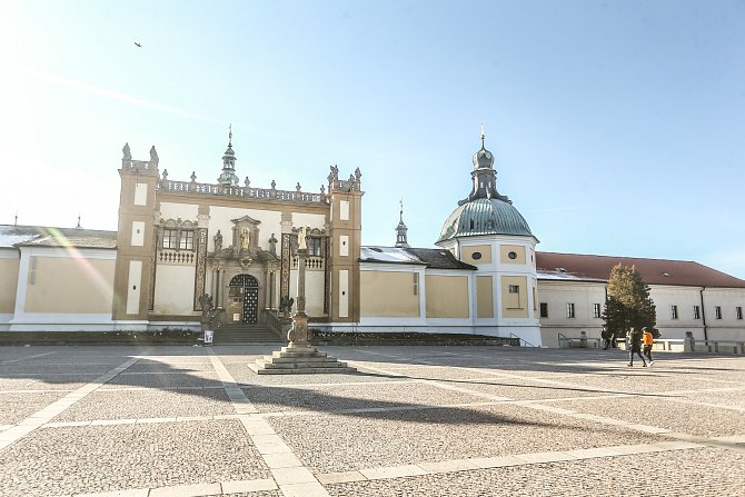 Barokní areál Svatá hora v Příbrami.