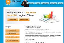 Anketa ja na webu www.topfirmapribramsko.cz.