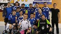 Vyhlášení Floorball Games 2014 - 1. místo: Žraloci Příbram.