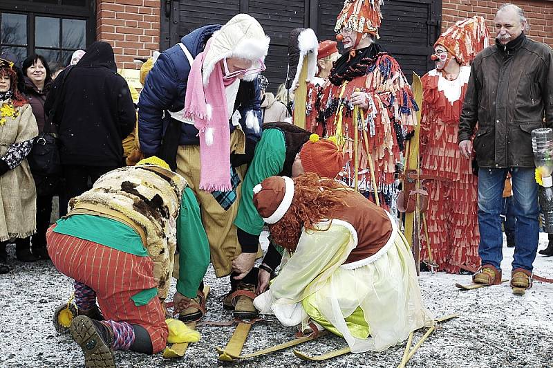 Masopust v Hornickém muzeu Příbram.