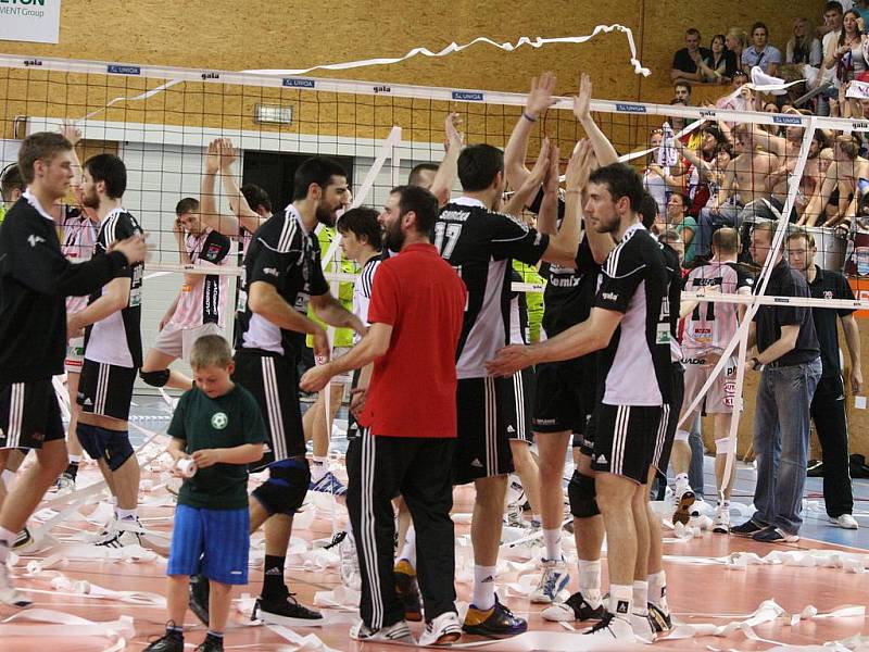 Semifinále play off, 6. zápas: Příbram - Č. Budějovice (0:3).