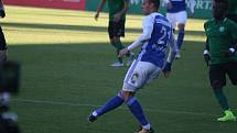 Utkání 10. kola FORTUNA:LIGY 1. FK Příbram - Mladá Boleslav 3:0 (1:0).