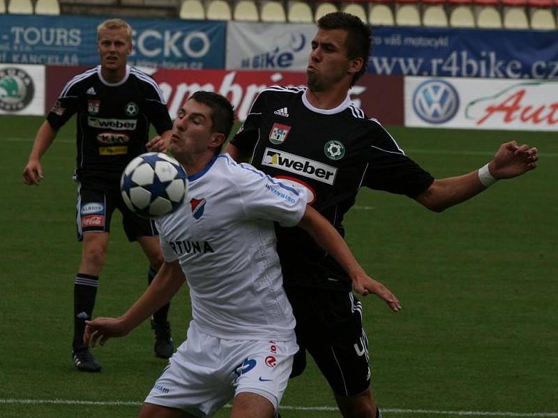 1. kolo Gambrinus ligy 10/11: Příbram - Ostrava (0:0).