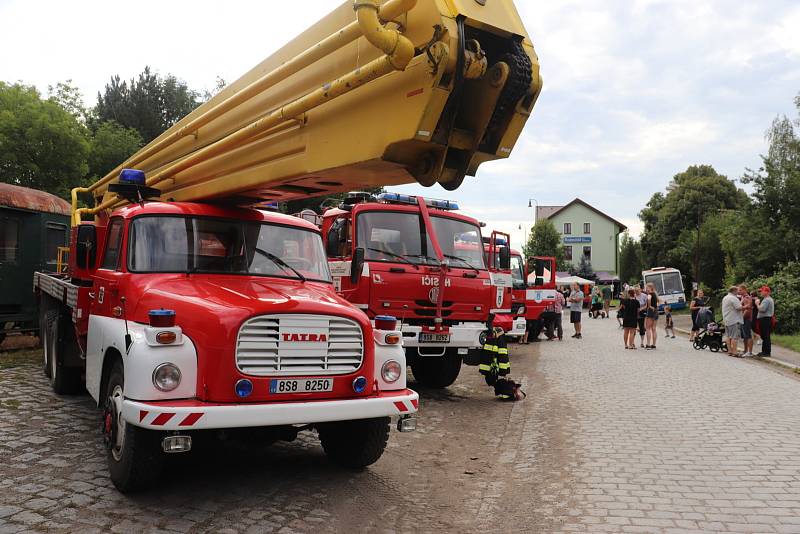 V Rožmitále si připomněli 121 let existence místní železnice a 10. výročí Podbrdského muzea.