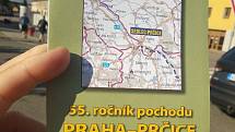 Z 55. ročníku Pochodu Praha Prčice.