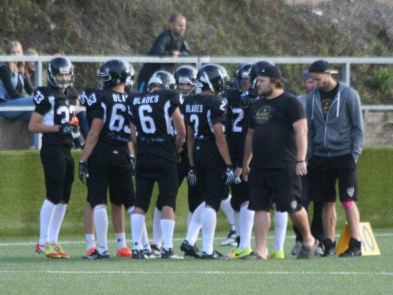 2. liga juniorů: Příbram Bobcats - Ústí nad Labem Blades.