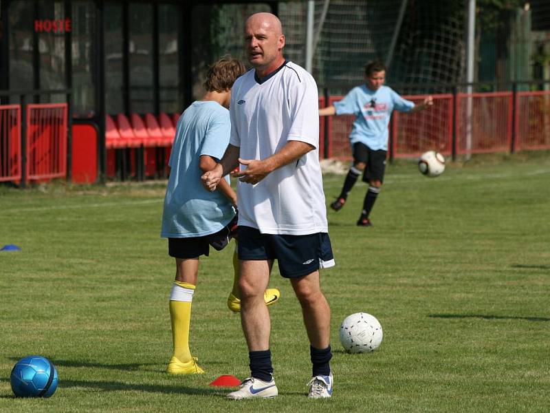 Kemp Jana Bergera v areálu SK Spartak Příbram.