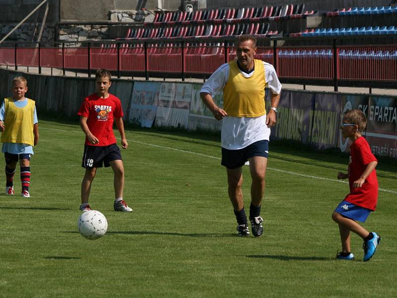 Kemp Jana Bergera v areálu SK Spartak Příbram.