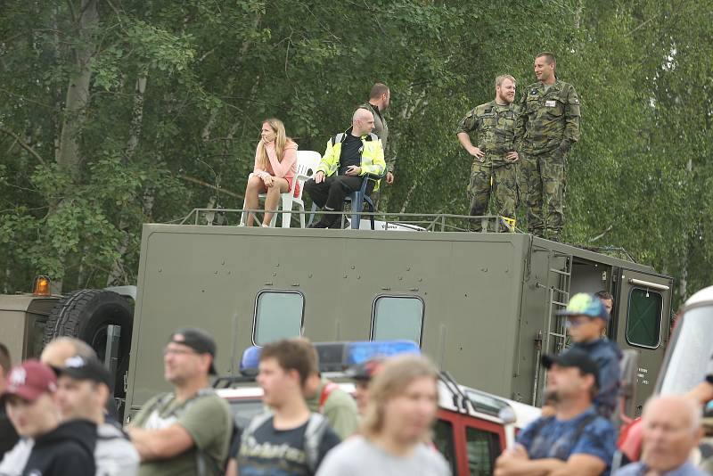 Den pozemního vojska v areálu tankodromu Bahna u Strašic.