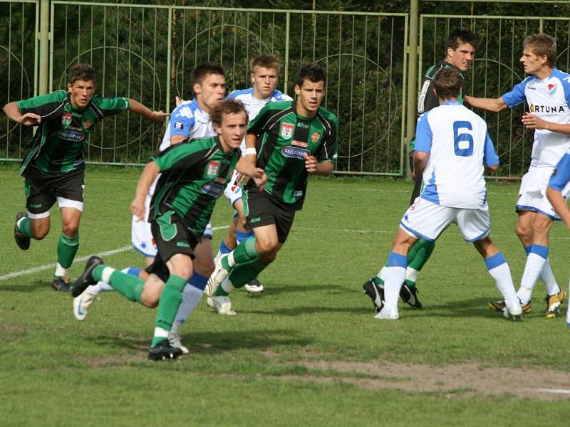 Extraliga staršího dorostu: Příbram - Ostrava (2:2).