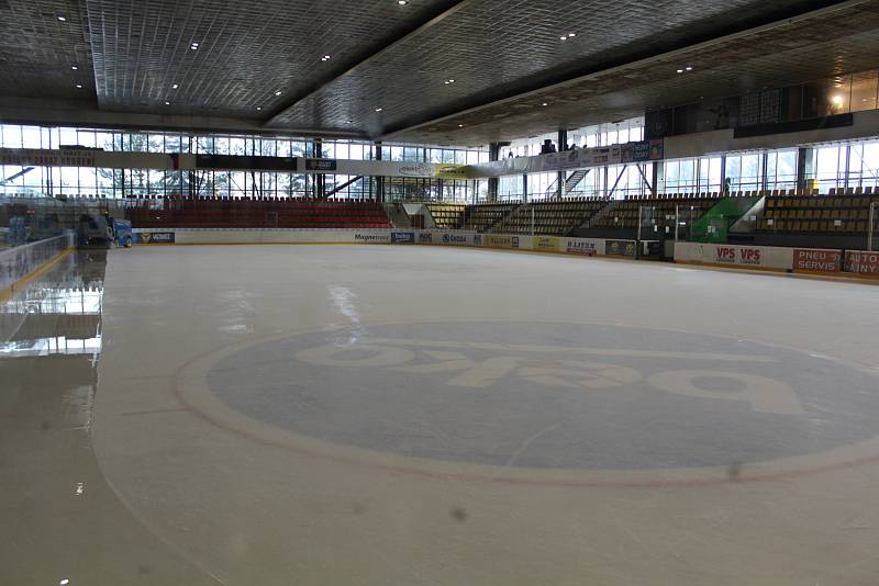 Příbramský zimní stadion.