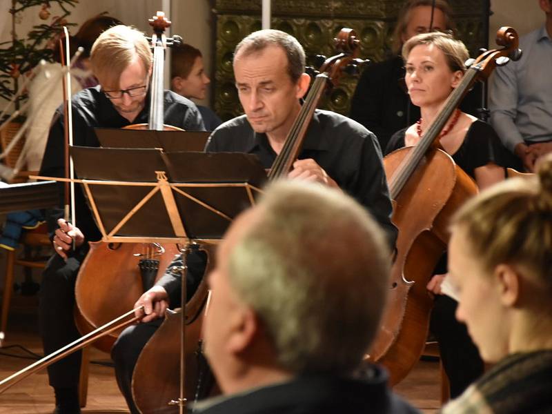 Adventní koncert Musica quinta essentia na březnickém zámku.