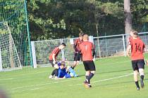 Spartak Příbram utrpěl venku čtyřgólový debakl.