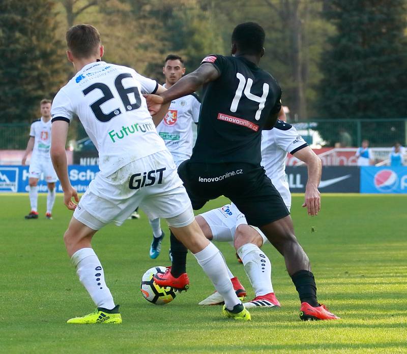 Duel FNL 1. FK Příbram - Hradec Králové 2:0.