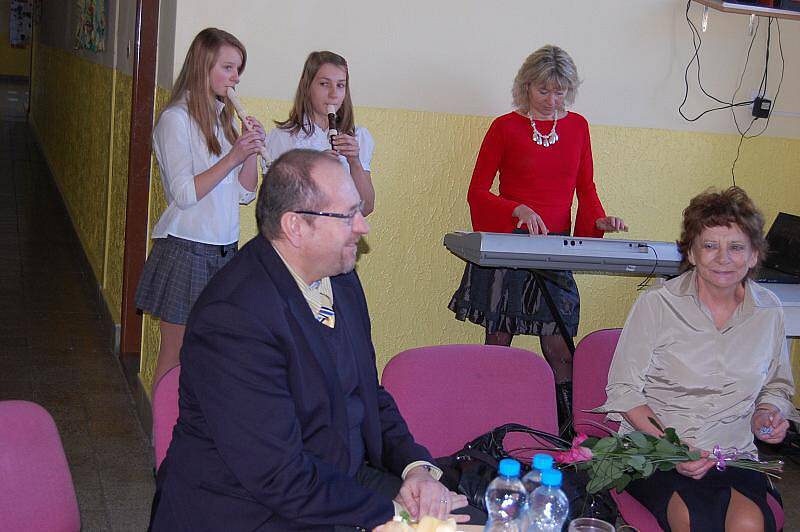 Ivan Fuksa na Základní škole 28. října v Příbrami.