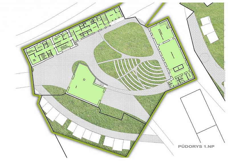 Studie připravovaného projektu výstavby nového areálu Ochrany fauny ČR v Hrachově.