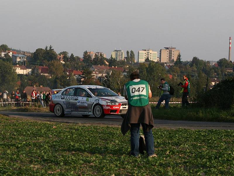 32. ročník Herkul Rally Příbram 2010. RZ 2 Bohutín - Sádek.