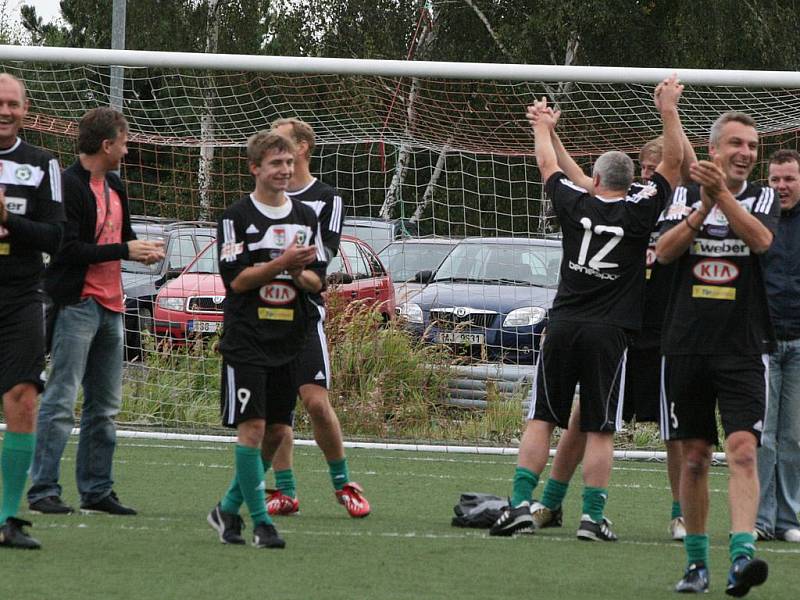 Turnaj složek Integrovaného záchranného systému. Semifinále: 1.FK Příbram - Věznice Bytíz.