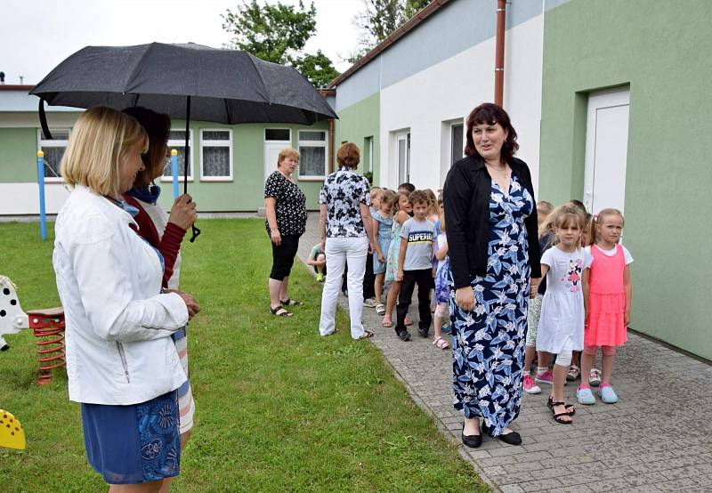 Vyřazování dětí z MŠ Sedlec-Prčice.