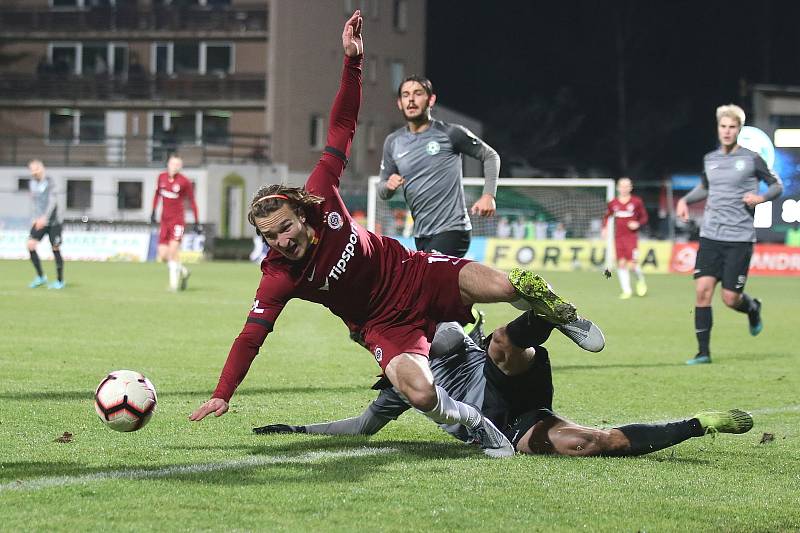 Sparta vyhrála v 18. kole FORTUNA:LIGY v Příbrami 1:0.