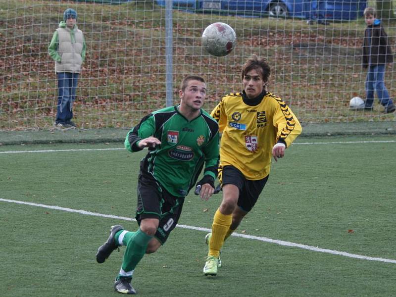 Liga staršího dorostu: Příbram - Jihlava (1:2).