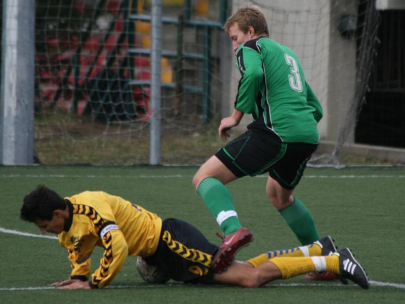 Liga staršího dorostu: Příbram - Jihlava (1:2).