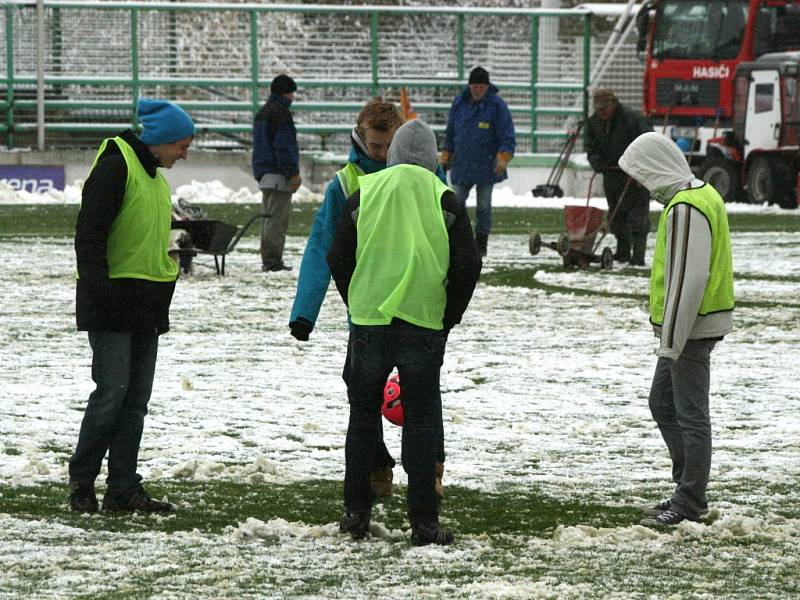 Gambrinus liga: Příbram - Ostrava.