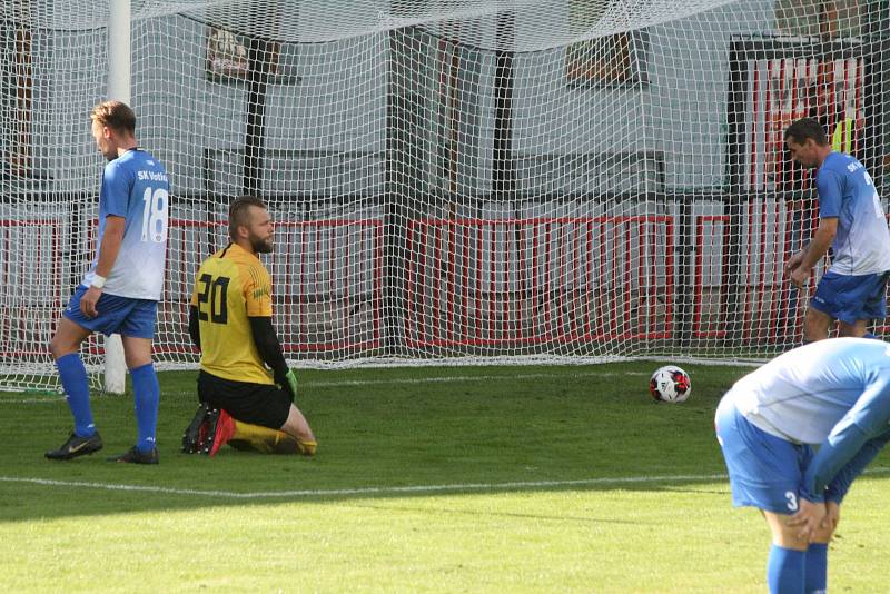 Spartak Příbram doma přejel Votice 8:0.