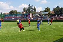 Fotbalisté Spartaku porazili na vlastním hřišti Mníšek pod Brdy vysoko 10:0.