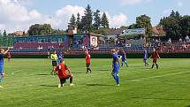 Fotbalisté Spartaku porazili na vlastním hřišti Mníšek pod Brdy vysoko 10:0.