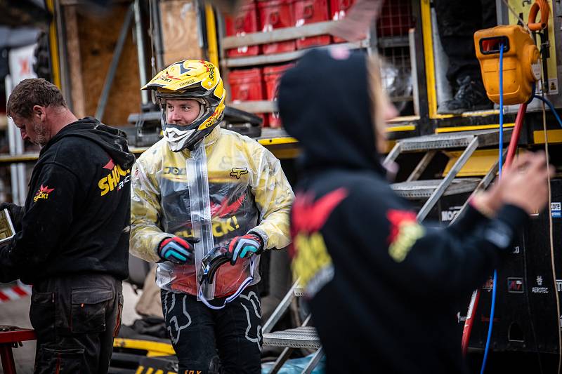 Martin Macík a Jan Brabec během 41. ročníku Rally Dakar 2019.