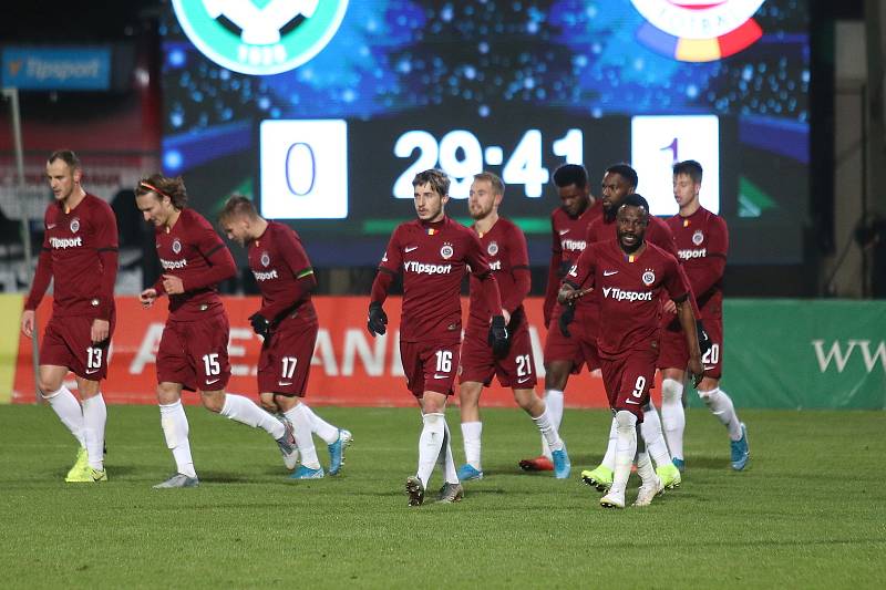 Sparta vyhrála v 18. kole FORTUNA:LIGY v Příbrami 1:0.