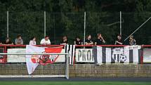 Ze zápasu divize B MFK Dobříš - Brandýs nad Labem 4:2.