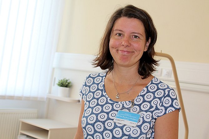 Primářka rehabilitačního oddělení Oblastní nemocnice Příbram Barbora Daňhová.